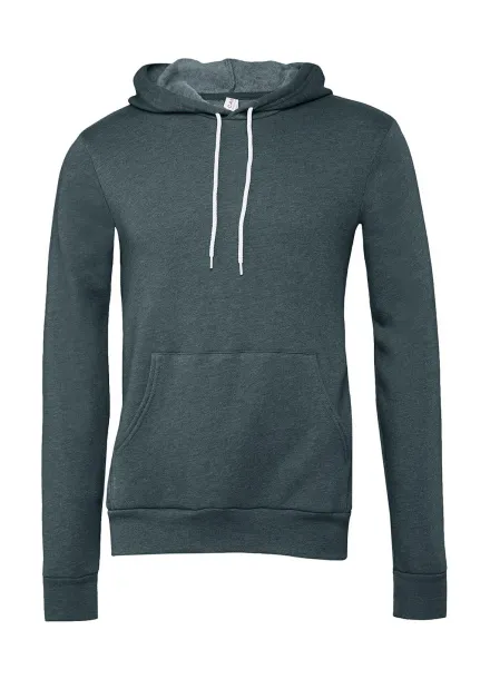  Unisex Poly-Cotton Pullover Hoodie - Bella+Canvas Heather Slate