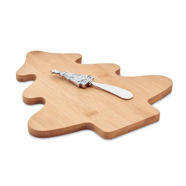 TREECHESSE Cheese board set in bamboo Wood