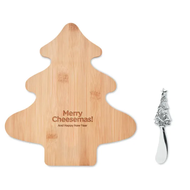 TREECHESSE Cheese board set in bamboo Wood