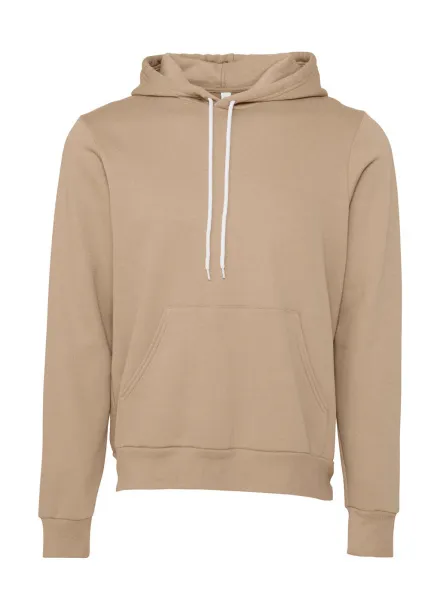  Unisex hoodie od poli pamuka - Bella+Canvas Tan