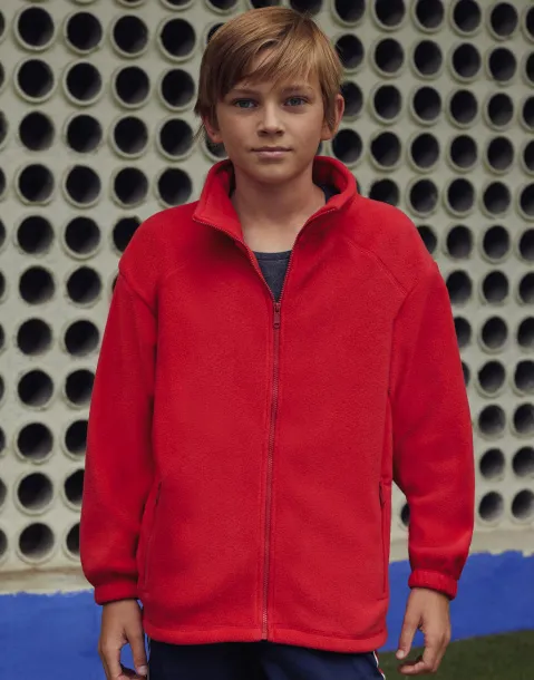  Kids Full Zip Fleece - Fruit of the Loom