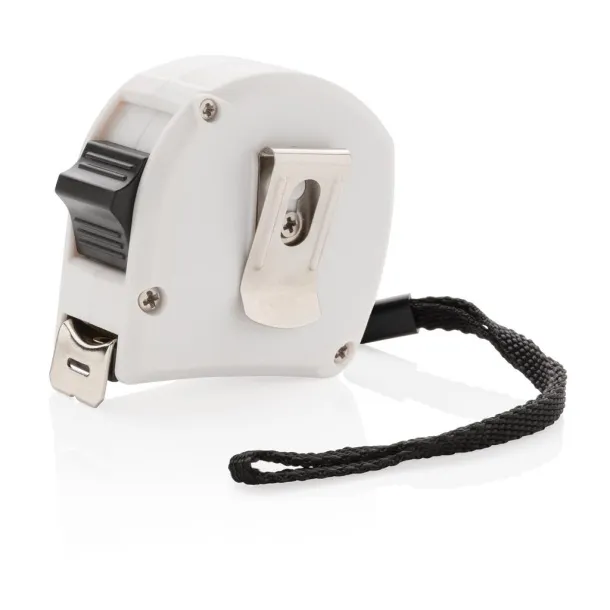  Bamboo measuring tape 5M/19mm White Black
