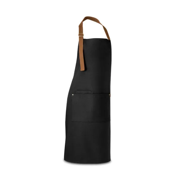 VESPER 100% cotton apron Black