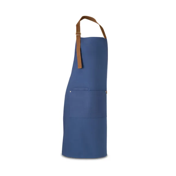 VESPER 100% cotton apron Blue