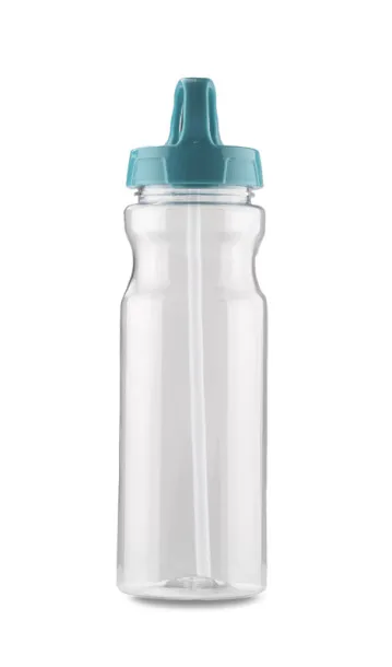TRANCE Water bottle with straw  700 ml Plava