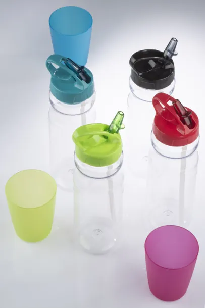 TRANCE Water bottle with straw  700 ml