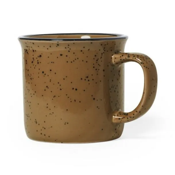  Ceramic mug 350 ml brown