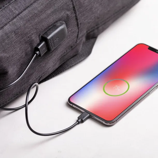  Anti-theft ruksak za laptop i tablet s RFID zaštitom Crvena