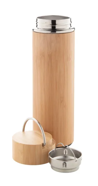 Bomboo vakuumska boca, 450 ml Prirodna