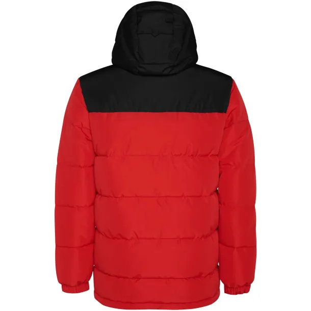 Tallin unisex insulated jacket - Roly Red Solid black