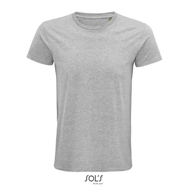 PIONEER MEN TSHIRT-175g Grey Melange