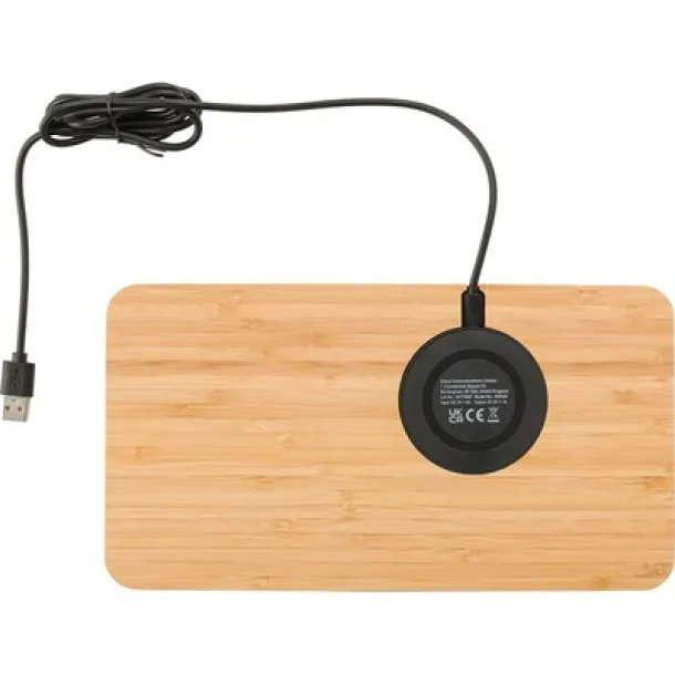  Wireless charger 5W, desk organizer wood