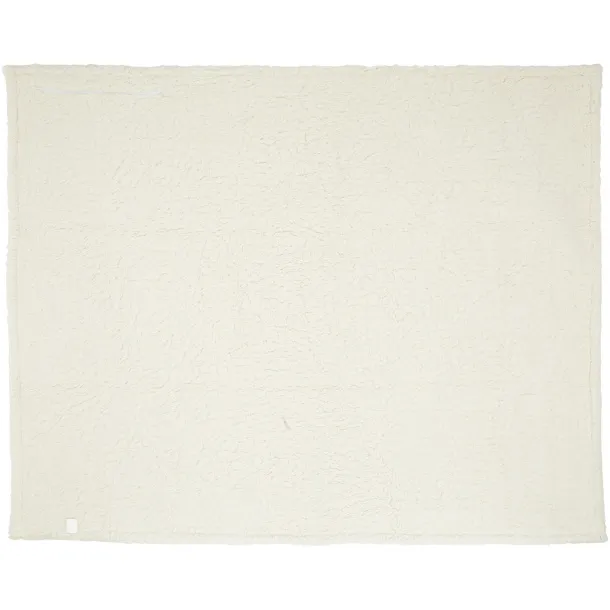 Lauren sherpa fleece plaid blanket Grey