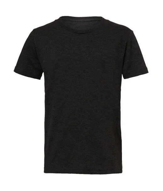  Triblend dječja kratka majica, 130 g/m² - Bella+Canvas Charcoal-Black Triblend