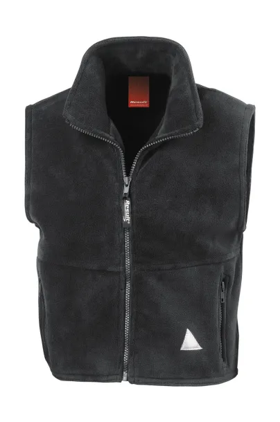  Kids Fleece Bodywarmer - Result Oxford Grey