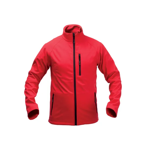 Toasta softshell jacket Red Black