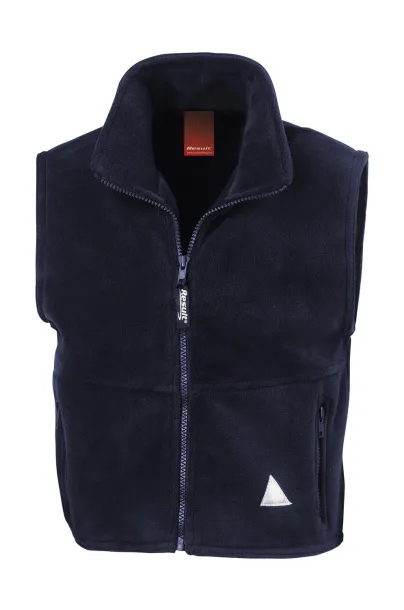  Kids Fleece Bodywarmer - Result Navy