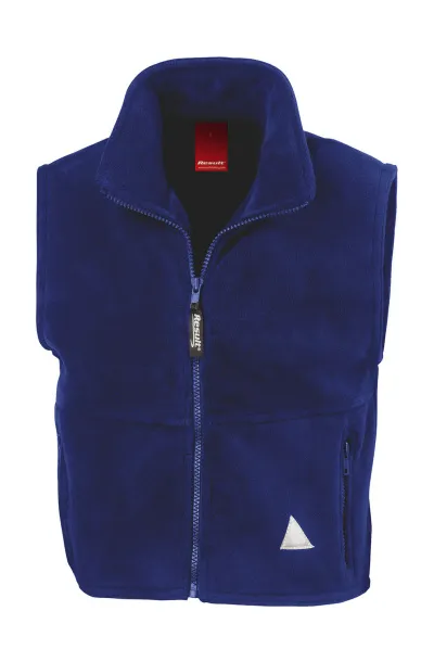  Kids Fleece Bodywarmer - Result Kraljevski plava
