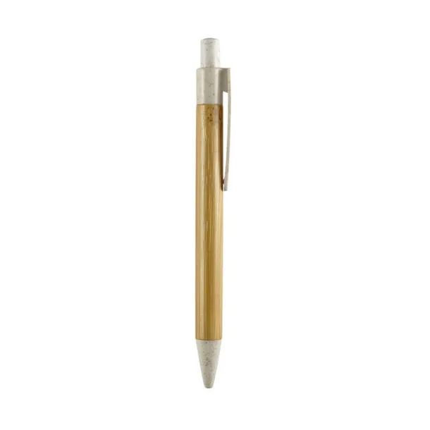  Bamboo ball pen beige