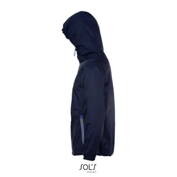  SOL'S SKATE - UNISEX LINED WINDBREAKER - SOL'S Navy Royal blue