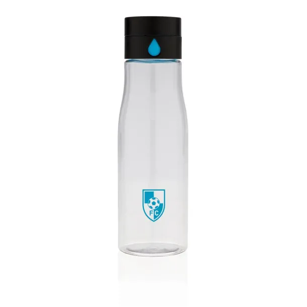  Aqua hydration tracking tritan bottle - XD Xclusive Transparent