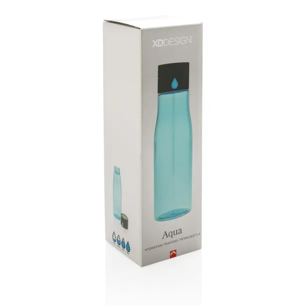  Aqua hydration tracking tritan bottle - XD Xclusive Purple