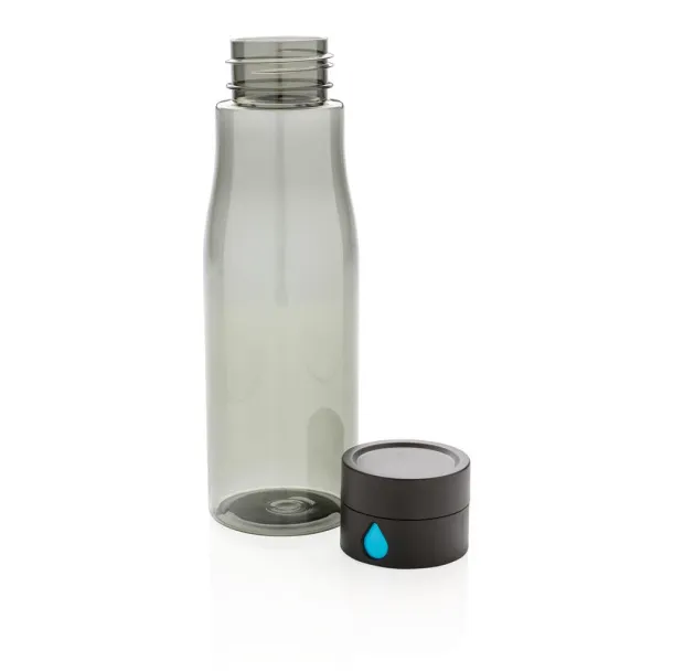 Aqua hydration tracking tritan bottle - XD Xclusive Black 