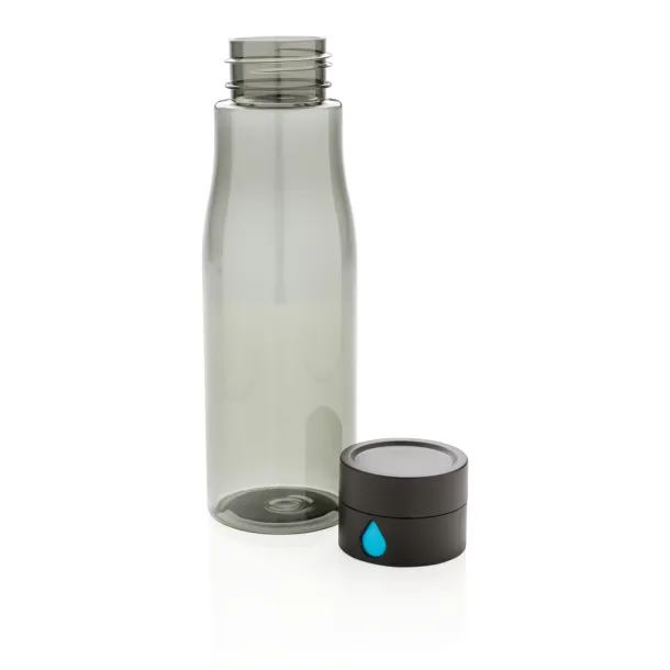  Aqua hydration tracking tritan bottle - XD Xclusive Black 