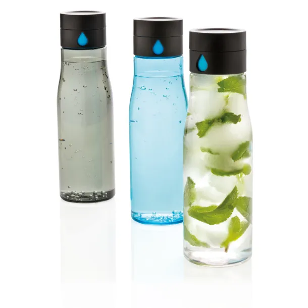 Aqua hydration tracking tritan bottle - XD Xclusive Black 
