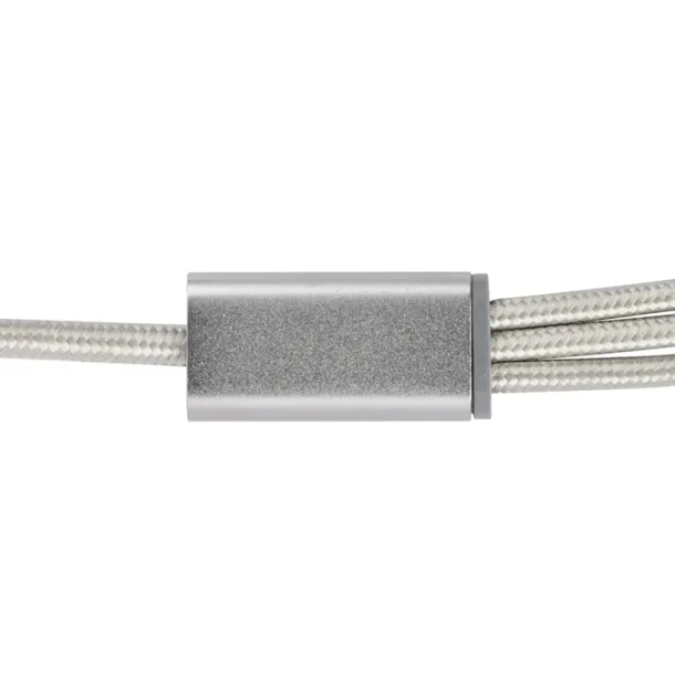 TALA USB cable 3 in 1 Srebrna