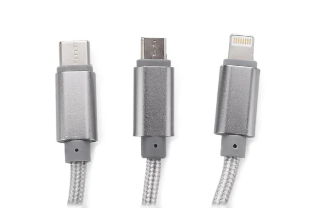 TALA USB cable 3 in 1 Srebrna