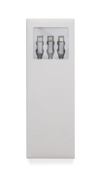 TALA USB cable 3 in 1 Srebrna