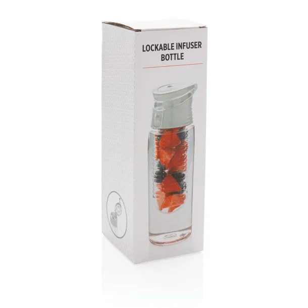  Lockable infuser bottle - XD Collection White