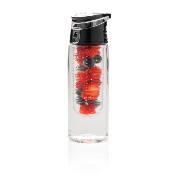  Lockable infuser bottle - XD Collection Transparent Grey