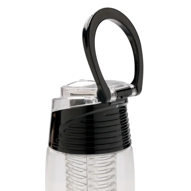  Lockable infuser bottle - XD Collection Transparent Grey