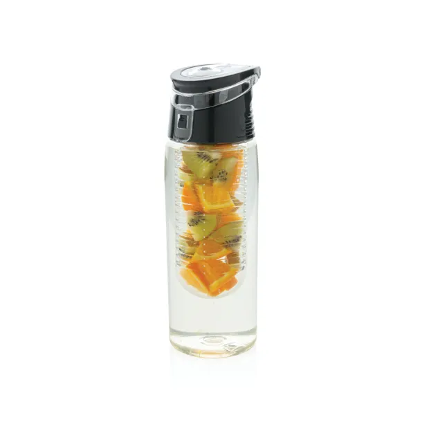  Lockable infuser bottle - XD Collection Transparent Grey