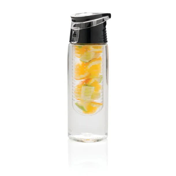  Lockable infuser bottle - XD Collection Transparent Grey