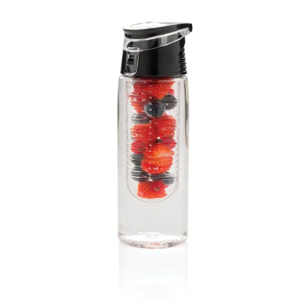  Lockable infuser bottle - XD Collection Transparent Grey