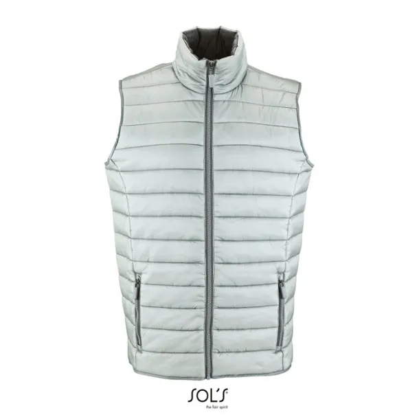 WAVE MEN gilet - 180 metal grey