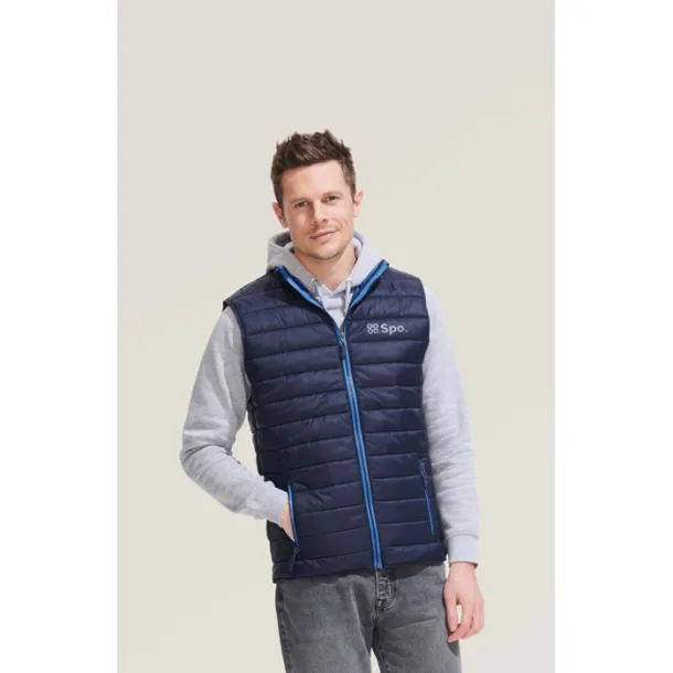 WAVE MEN gilet - 180 metal grey