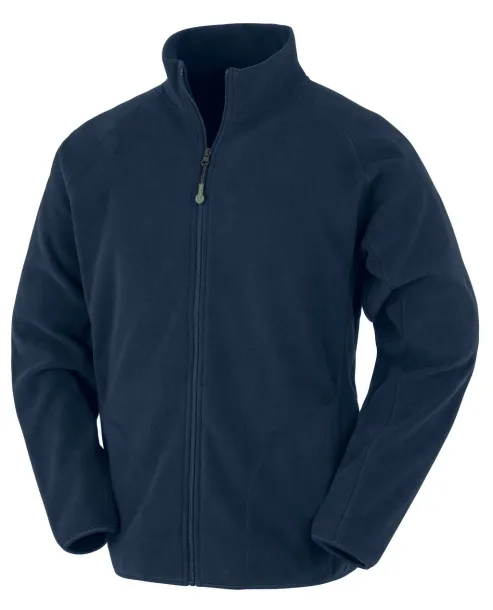  Recycled Microfleece Jacket - Result Recycled Navy