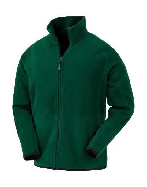  Recycled Microfleece Jacket - Result Genuine Recycled Forest Green