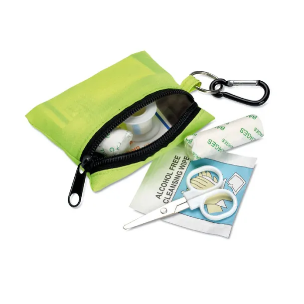 MINIDOC First aid kit w/ carabiner Yellow