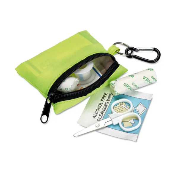 MINIDOC First aid kit w/ carabiner Yellow