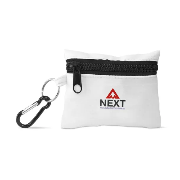 MINIDOC First aid kit w/ carabiner White