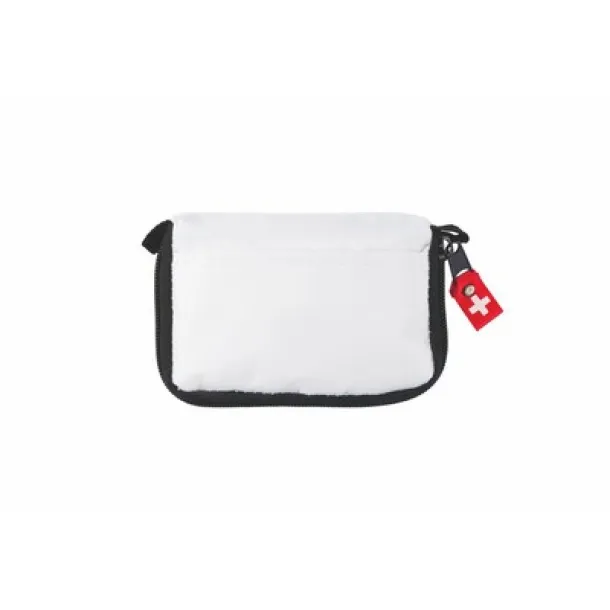  First aid kit in pouch, 14 pcs white
