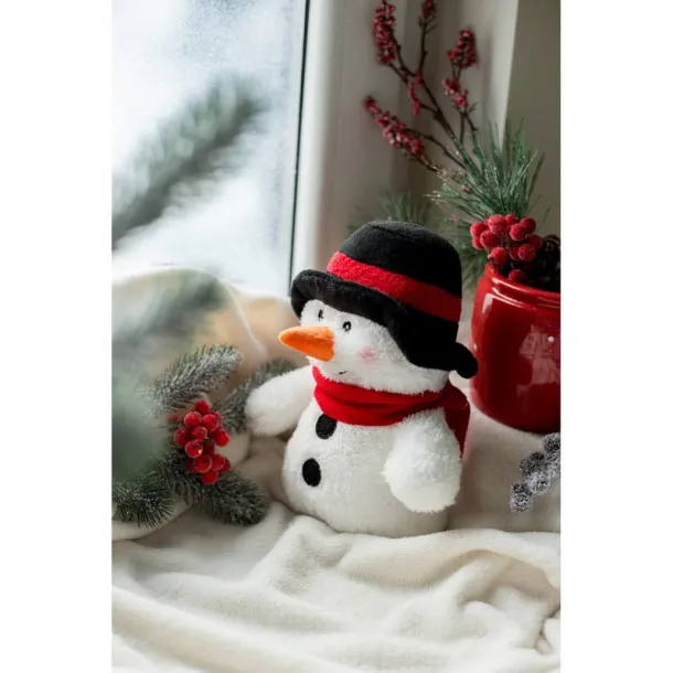 Snovey Plush snowman black white