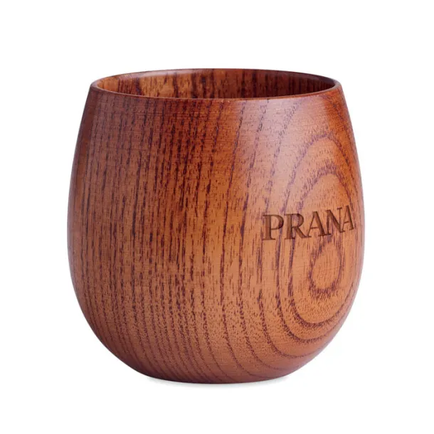 OVALIS Oak wooden mug 250 ml Wood