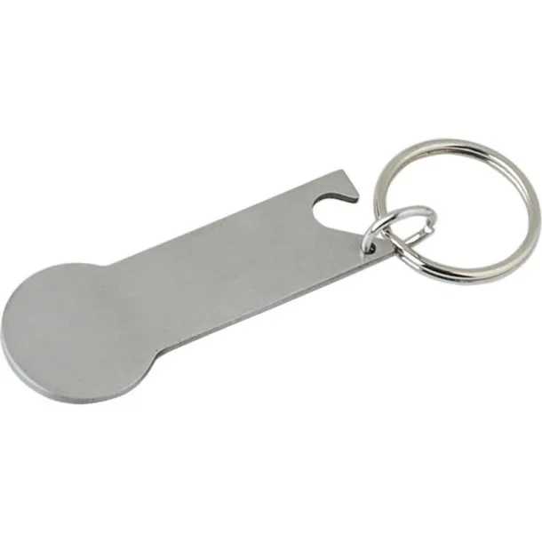  Keyring, bottle opener Srebrna