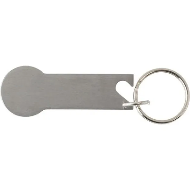  Keyring, bottle opener silver